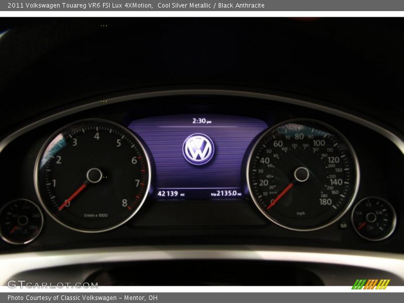 Cool Silver Metallic / Black Anthracite 2011 Volkswagen Touareg VR6 FSI Lux 4XMotion