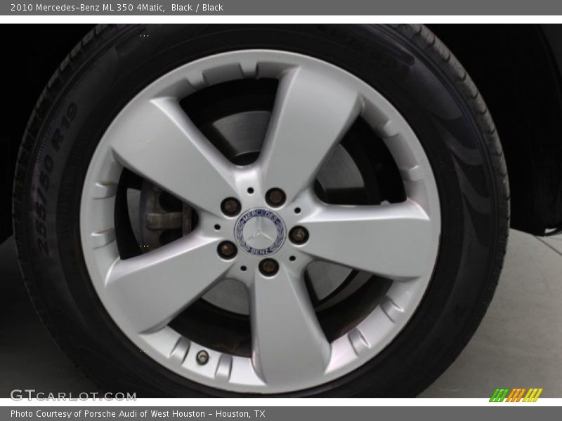 Black / Black 2010 Mercedes-Benz ML 350 4Matic