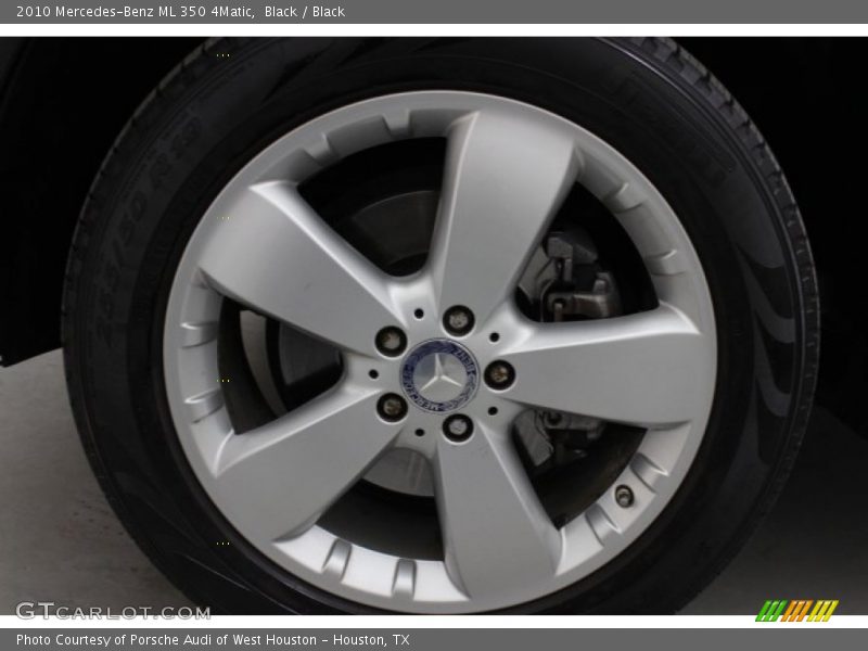 Black / Black 2010 Mercedes-Benz ML 350 4Matic