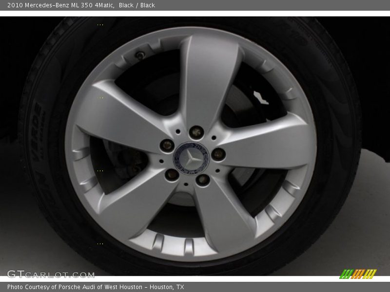Black / Black 2010 Mercedes-Benz ML 350 4Matic