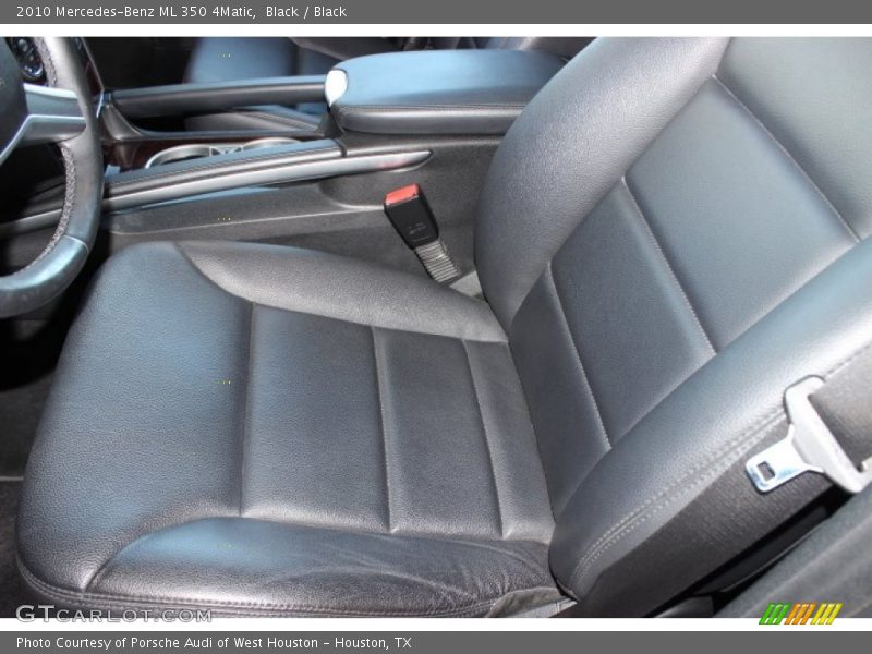 Black / Black 2010 Mercedes-Benz ML 350 4Matic