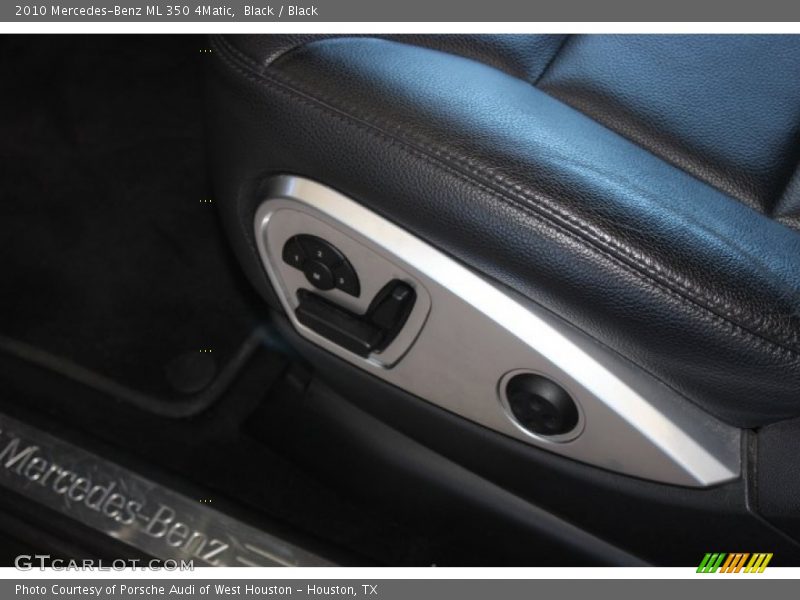 Black / Black 2010 Mercedes-Benz ML 350 4Matic