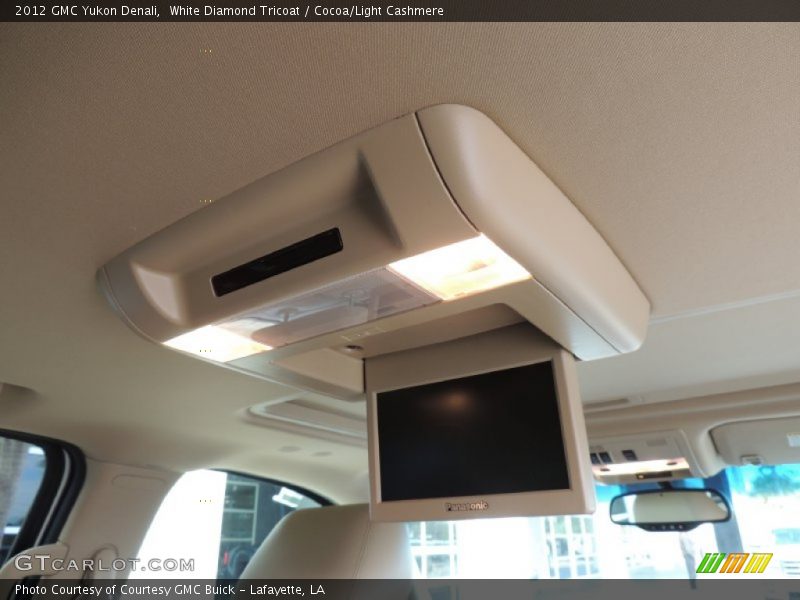 White Diamond Tricoat / Cocoa/Light Cashmere 2012 GMC Yukon Denali