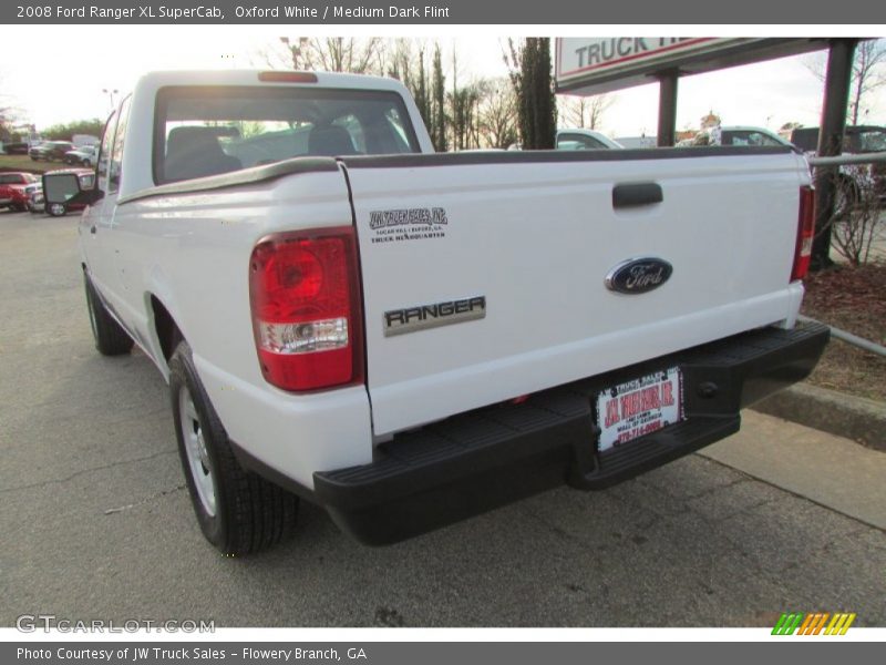 Oxford White / Medium Dark Flint 2008 Ford Ranger XL SuperCab