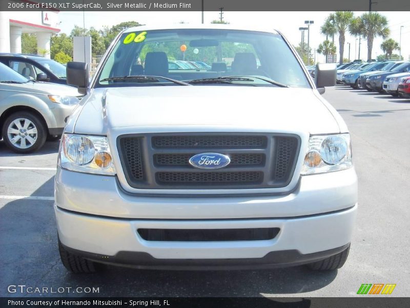 Silver Metallic / Medium Flint 2006 Ford F150 XLT SuperCab
