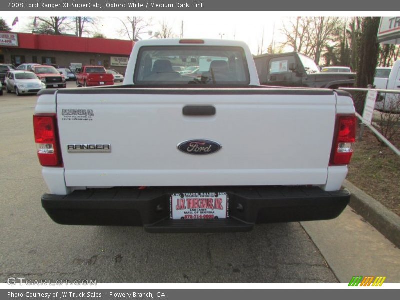 Oxford White / Medium Dark Flint 2008 Ford Ranger XL SuperCab