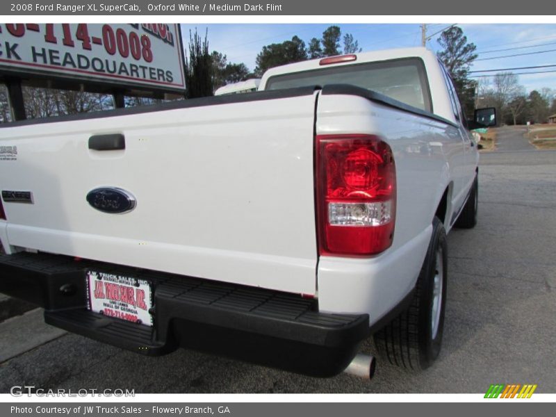 Oxford White / Medium Dark Flint 2008 Ford Ranger XL SuperCab