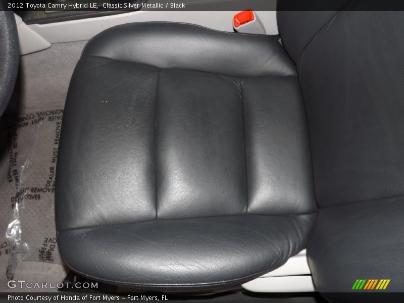 Classic Silver Metallic / Black 2012 Toyota Camry Hybrid LE
