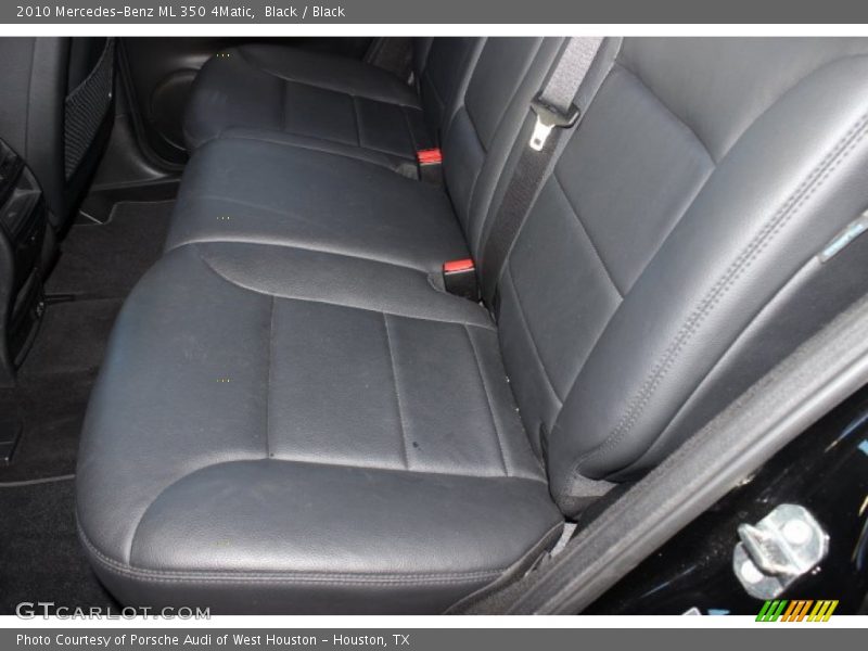Black / Black 2010 Mercedes-Benz ML 350 4Matic