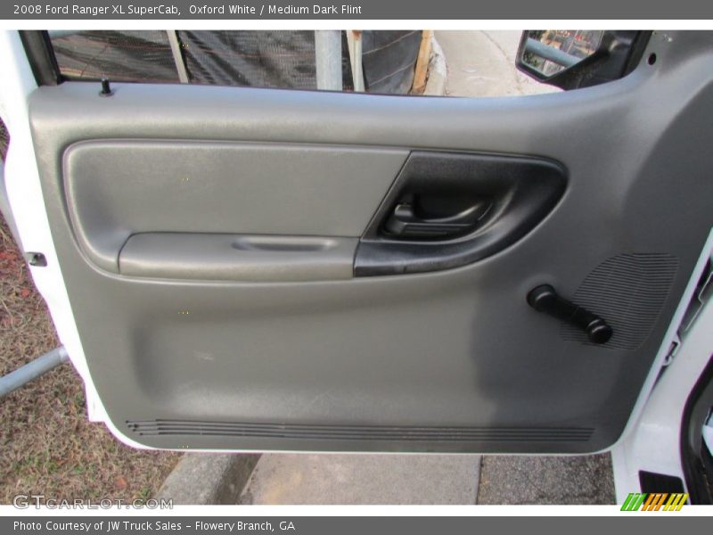 Oxford White / Medium Dark Flint 2008 Ford Ranger XL SuperCab