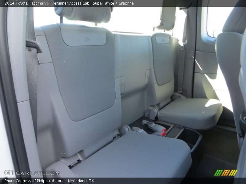 Super White / Graphite 2014 Toyota Tacoma V6 Prerunner Access Cab