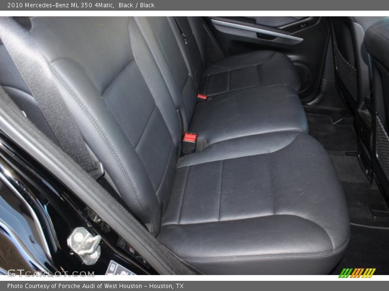 Black / Black 2010 Mercedes-Benz ML 350 4Matic