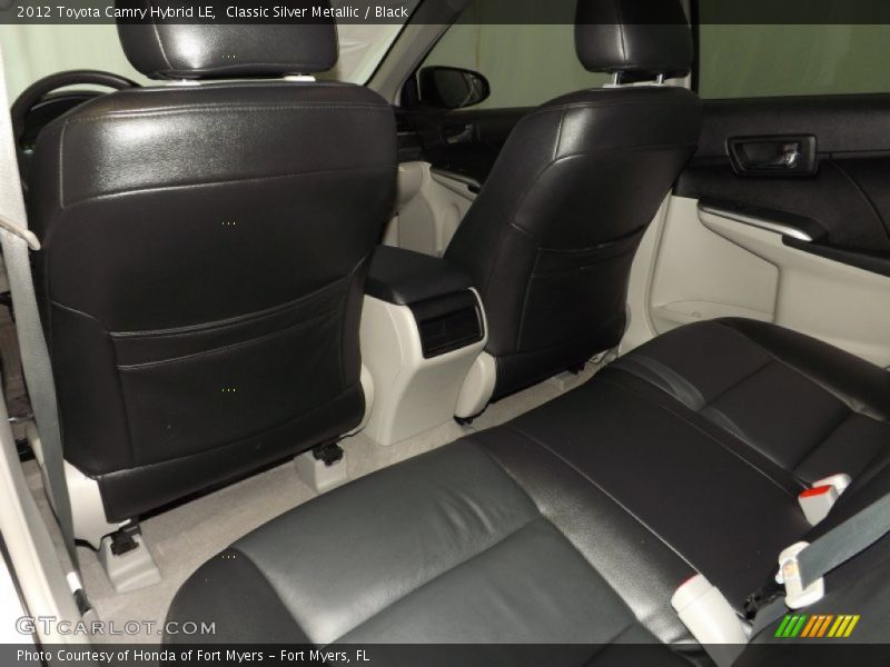 Classic Silver Metallic / Black 2012 Toyota Camry Hybrid LE
