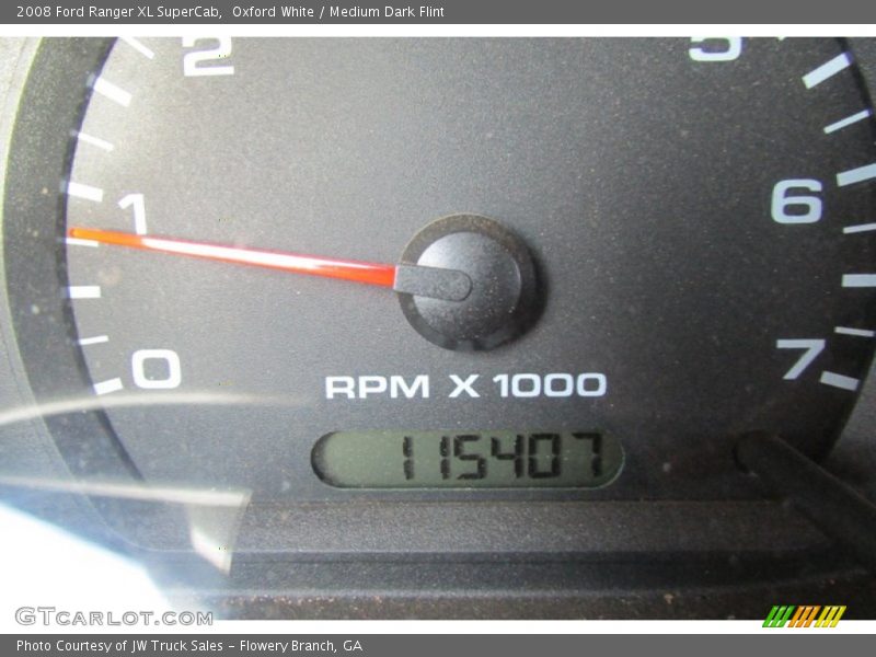 Oxford White / Medium Dark Flint 2008 Ford Ranger XL SuperCab