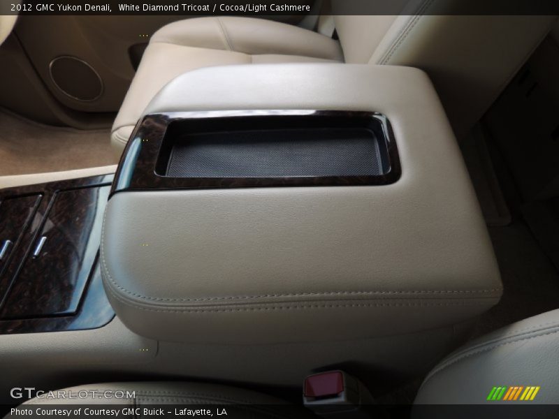 White Diamond Tricoat / Cocoa/Light Cashmere 2012 GMC Yukon Denali