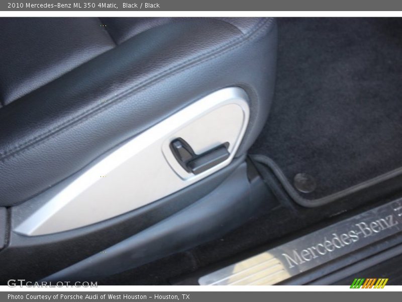 Black / Black 2010 Mercedes-Benz ML 350 4Matic