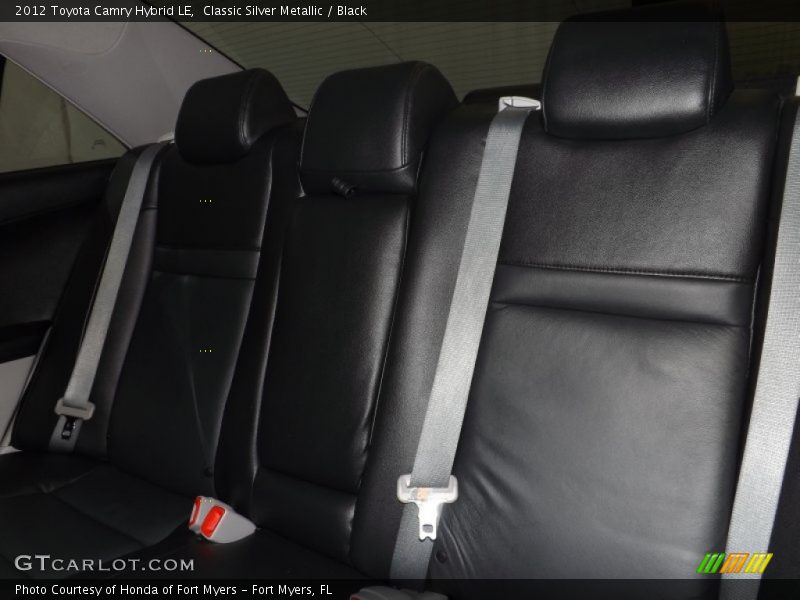 Classic Silver Metallic / Black 2012 Toyota Camry Hybrid LE