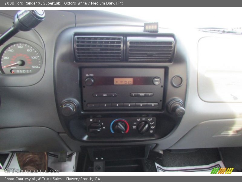 Oxford White / Medium Dark Flint 2008 Ford Ranger XL SuperCab