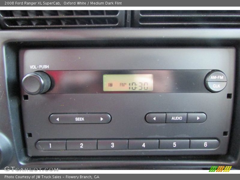 Oxford White / Medium Dark Flint 2008 Ford Ranger XL SuperCab