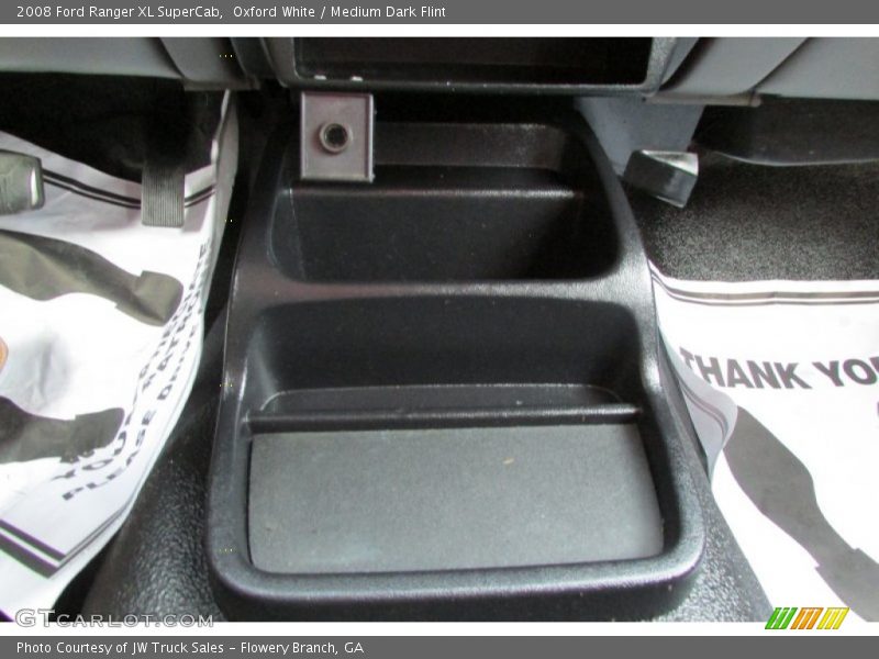 Oxford White / Medium Dark Flint 2008 Ford Ranger XL SuperCab