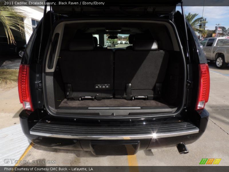 Black Raven / Ebony/Ebony 2011 Cadillac Escalade Luxury