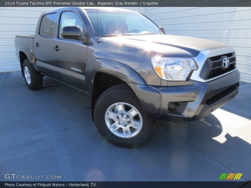 Magnetic Gray Metallic / Graphite 2014 Toyota Tacoma SR5 Prerunner Double Cab