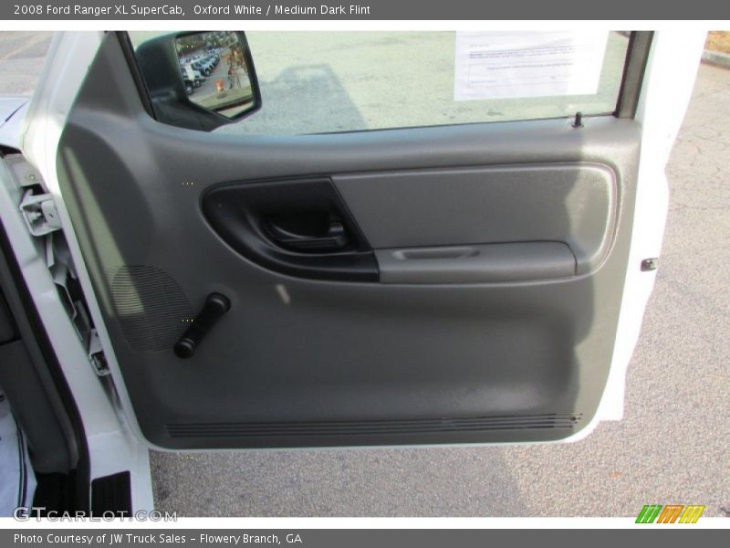 Oxford White / Medium Dark Flint 2008 Ford Ranger XL SuperCab