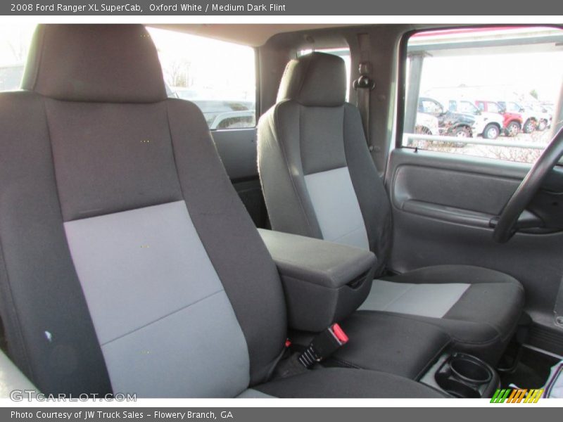 Oxford White / Medium Dark Flint 2008 Ford Ranger XL SuperCab