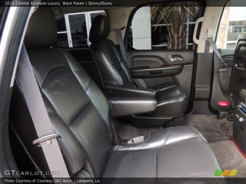 Black Raven / Ebony/Ebony 2011 Cadillac Escalade Luxury