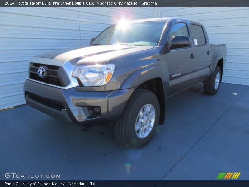 Magnetic Gray Metallic / Graphite 2014 Toyota Tacoma SR5 Prerunner Double Cab