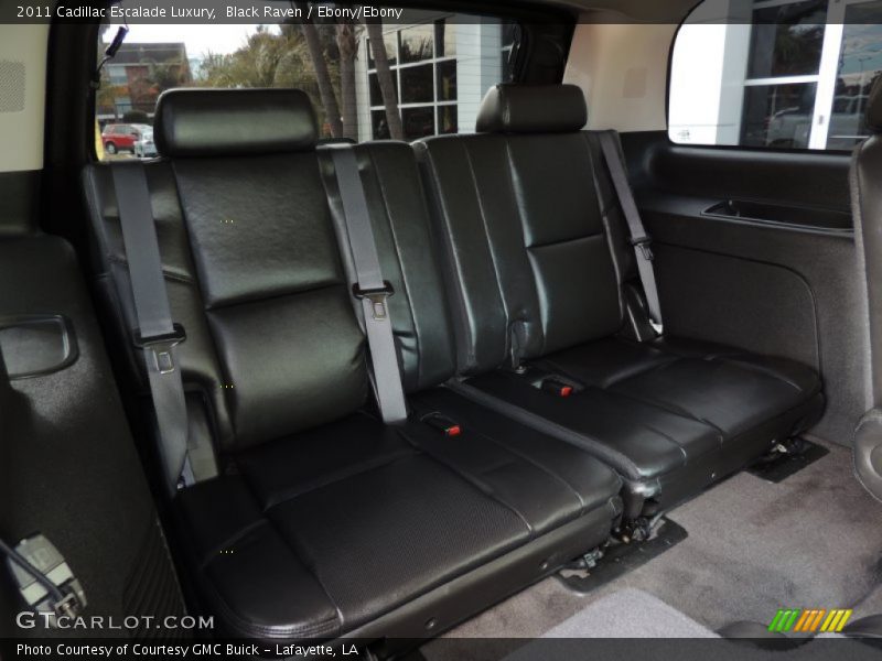 Black Raven / Ebony/Ebony 2011 Cadillac Escalade Luxury
