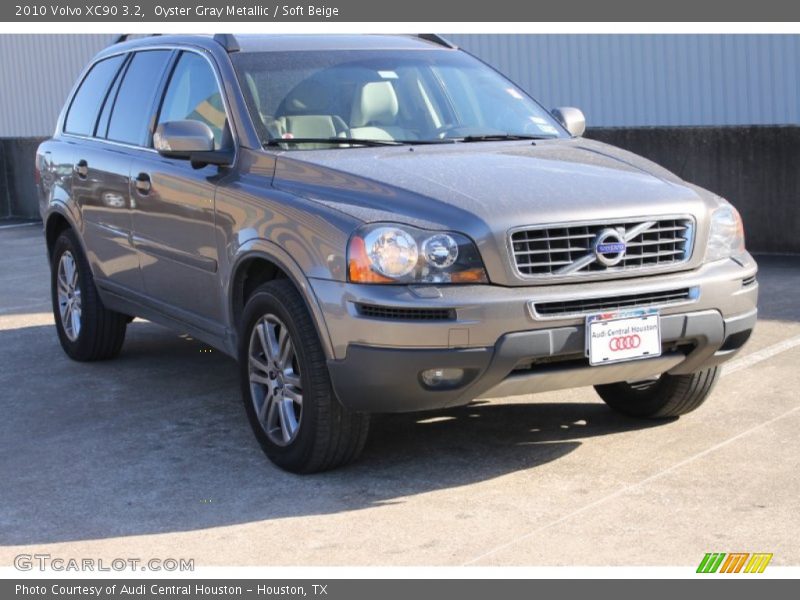 Oyster Gray Metallic / Soft Beige 2010 Volvo XC90 3.2