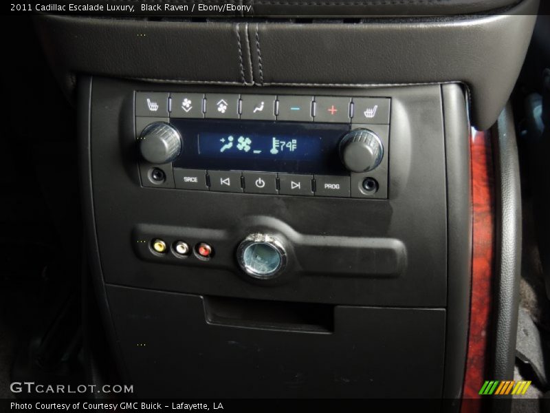 Black Raven / Ebony/Ebony 2011 Cadillac Escalade Luxury