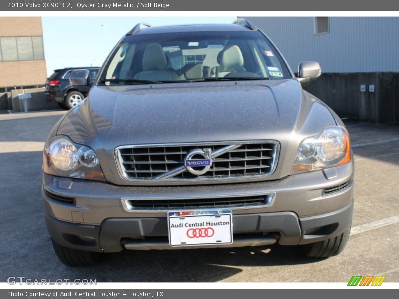 Oyster Gray Metallic / Soft Beige 2010 Volvo XC90 3.2