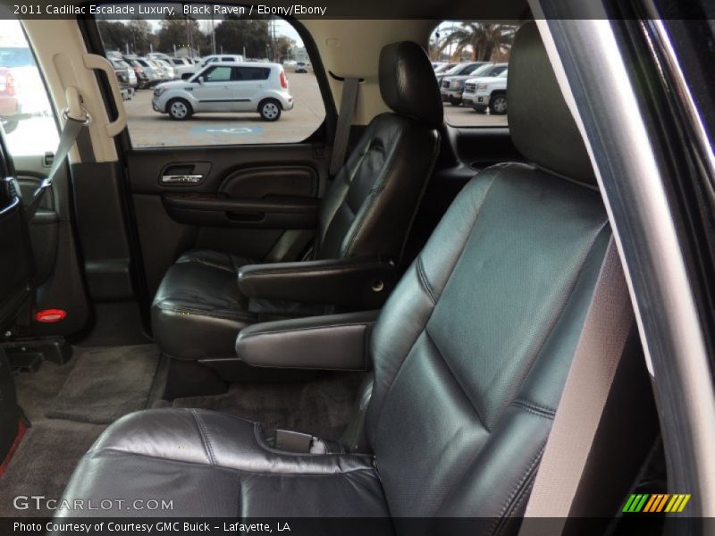 Black Raven / Ebony/Ebony 2011 Cadillac Escalade Luxury