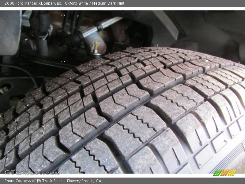 Oxford White / Medium Dark Flint 2008 Ford Ranger XL SuperCab