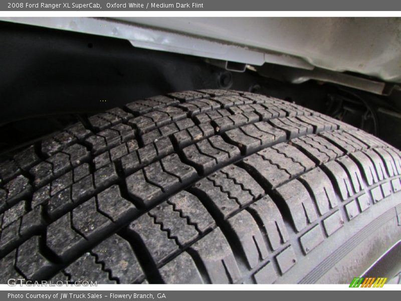 Oxford White / Medium Dark Flint 2008 Ford Ranger XL SuperCab