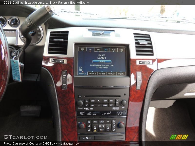 Black Raven / Ebony/Ebony 2011 Cadillac Escalade Luxury