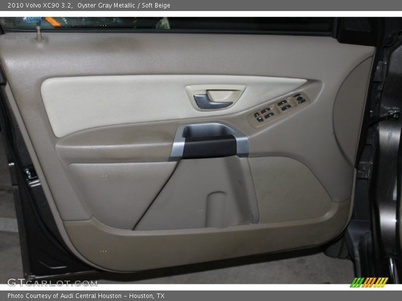 Oyster Gray Metallic / Soft Beige 2010 Volvo XC90 3.2