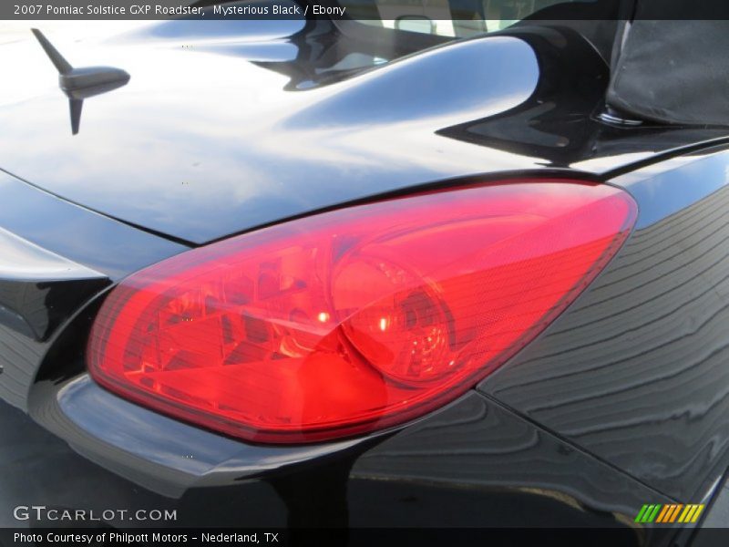 Mysterious Black / Ebony 2007 Pontiac Solstice GXP Roadster