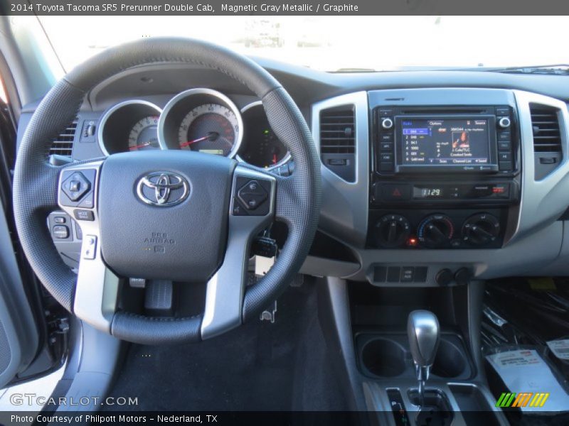 Magnetic Gray Metallic / Graphite 2014 Toyota Tacoma SR5 Prerunner Double Cab