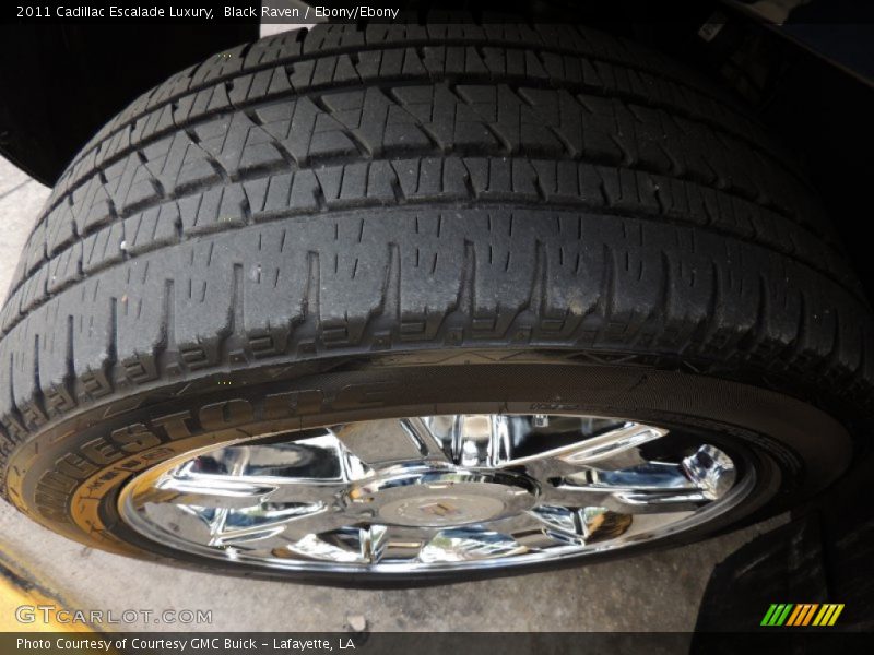 Black Raven / Ebony/Ebony 2011 Cadillac Escalade Luxury