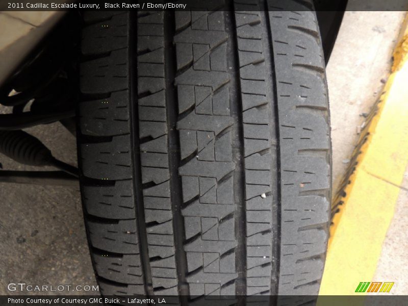 Black Raven / Ebony/Ebony 2011 Cadillac Escalade Luxury