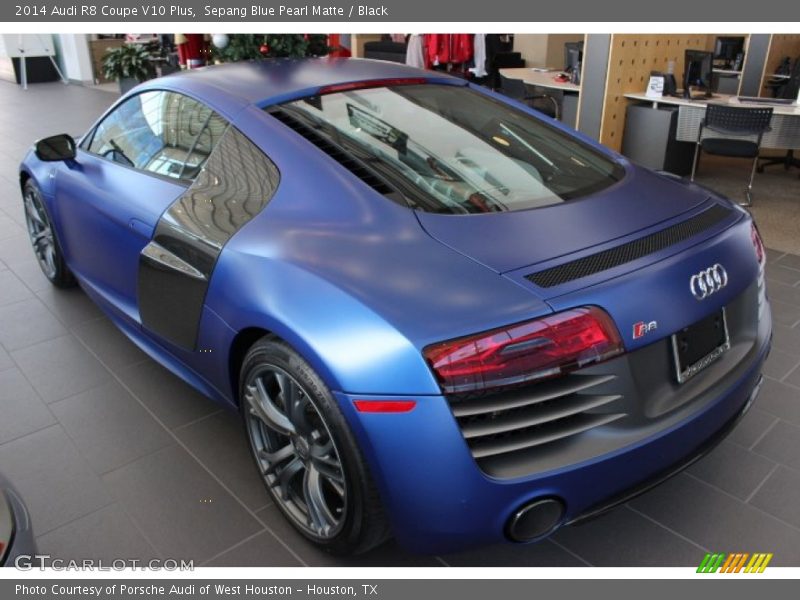  2014 R8 Coupe V10 Plus Sepang Blue Pearl Matte