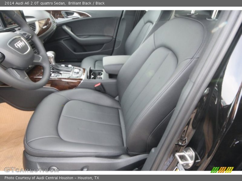 Brilliant Black / Black 2014 Audi A6 2.0T quattro Sedan