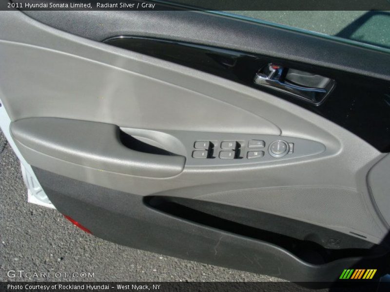 Radiant Silver / Gray 2011 Hyundai Sonata Limited
