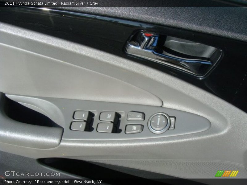 Radiant Silver / Gray 2011 Hyundai Sonata Limited