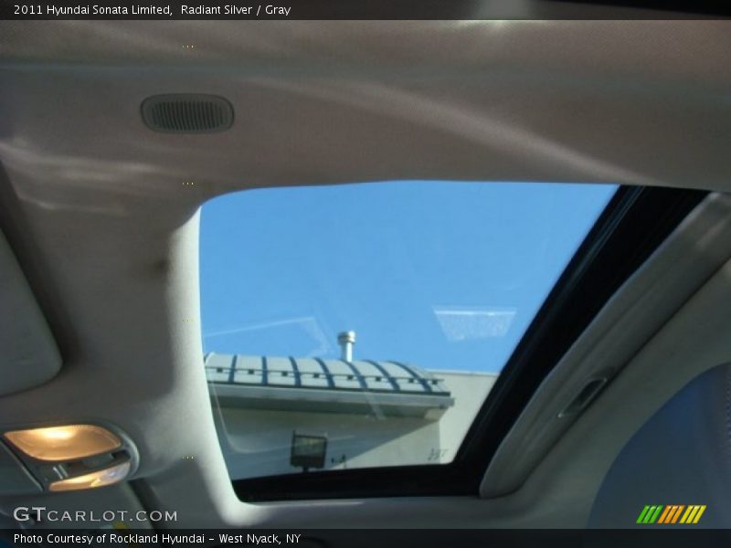 Radiant Silver / Gray 2011 Hyundai Sonata Limited