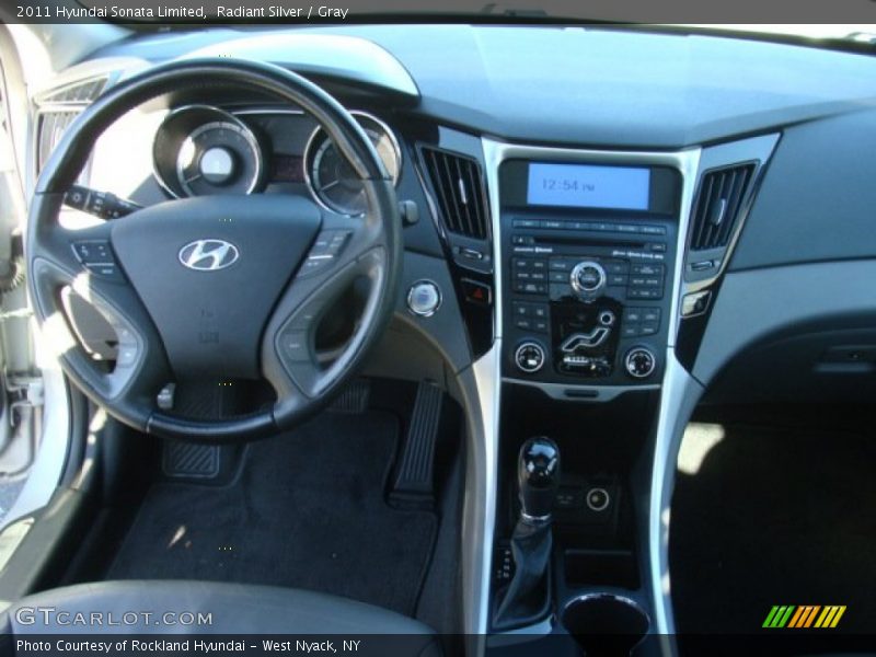 Radiant Silver / Gray 2011 Hyundai Sonata Limited