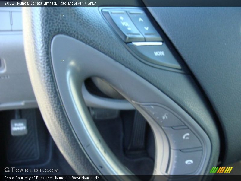 Radiant Silver / Gray 2011 Hyundai Sonata Limited
